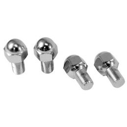 Chrome Lug Bolts; 14mm (4)