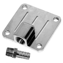 Full Flow Oil Pump Cover; Aluminum cover