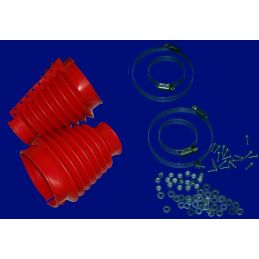 Swing Axle Boot Kits; Red