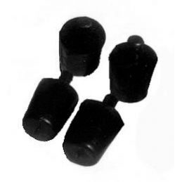 Side Cargo Door Stops; Set of 4